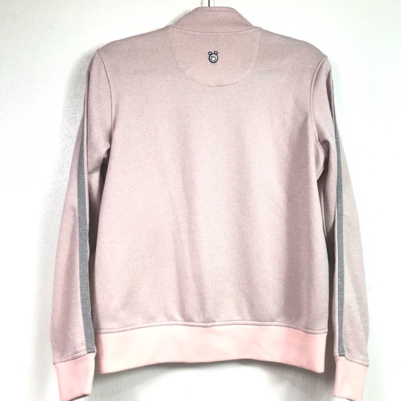 Converse X Miley Cyrus Glitter Track Jacket Pink M - Picture 4 of 7